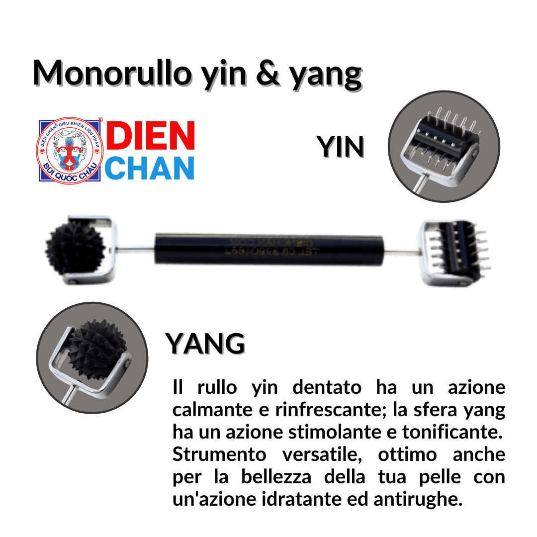 Monorullo Yin e Yang strumenti originali dien chan